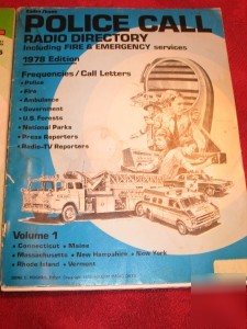Police call radio directory - vol 1 - 1978 edition 