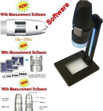 Usb digital handheld microscope (10X-300X)