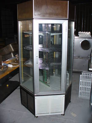 Display upright refrigerator