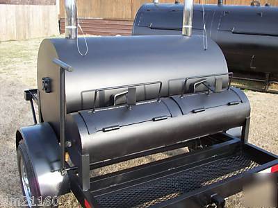 New rotisserie bbq smoker grill / trailer competition 