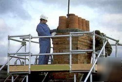 Quarter klikstak aluminium chimney scaffold...vat inc