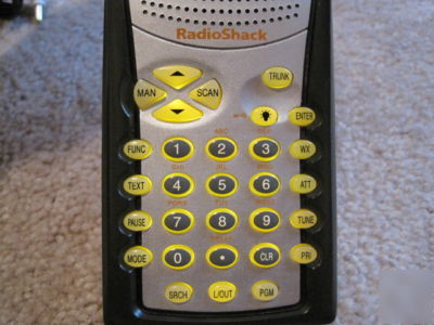 Radio shack pro-96 digital trunking police scanner