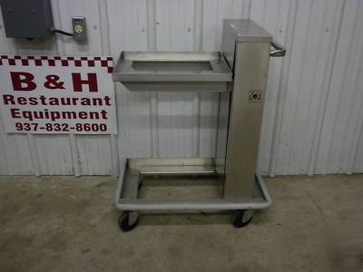 Servolift cantilever tray sheet pan cart rack atca-st