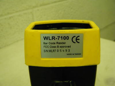 Wasp wlr-7100 handheld barcode scanner 