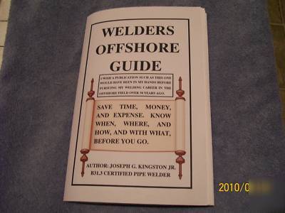 Welders offshore guide