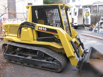 '02 asv caterpillar 4810 track skid steer bobcat loader