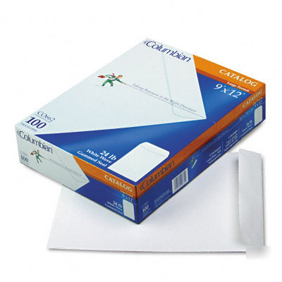 All-purpose catalog envelope, side seam white, 100/box