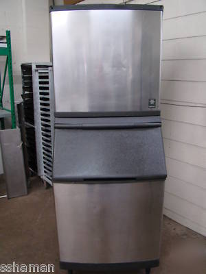 Manitowoc QY1005W 980LB/day ice machine w/ b-570 bin 