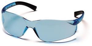 New pyramex ztek S2560S blue safety glasses - 12 pairs