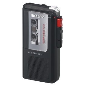 Sony m-470-sony microcassette voice recor