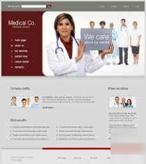 6 customizable flash websites for health care / medical