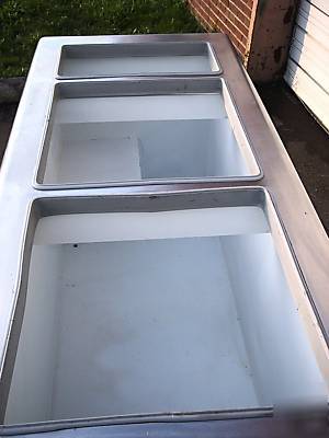 Ben & jerry's ice cream chest freezer, holds 14 tubs 