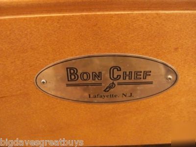 Bon chef drop-in refrigerated mobile buffet line 