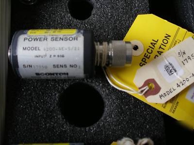 Boonton 4200 rf microwatt meter with 4200-6E, 4200-4E