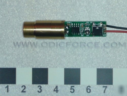 Compact 5MW dpss green laser module acc driver OFL170