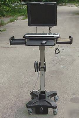 Stinger all-in-one mobile workstation levitator stand