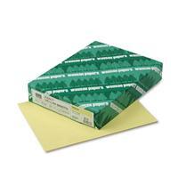 Wausau papers vellum bristol cover stock - yellow - ...