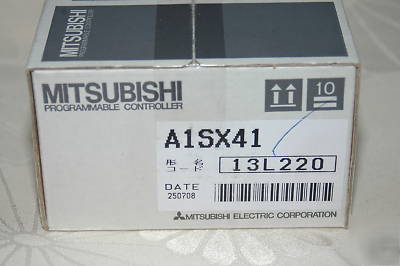 Mitsubishi melsec A1SX41 sealed box 30 day warranty