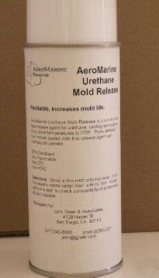Mold release parting agent extends mold life 12 oz can