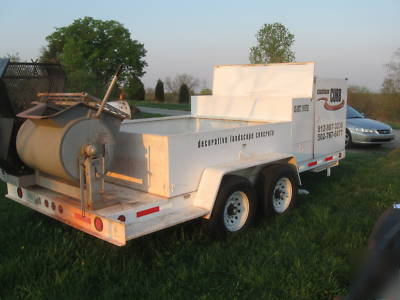 Tygar landscape concrete curbing equip, trailer ,misc 
