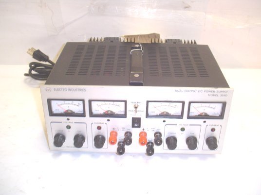 Electro industries dual output dc power model 303D 