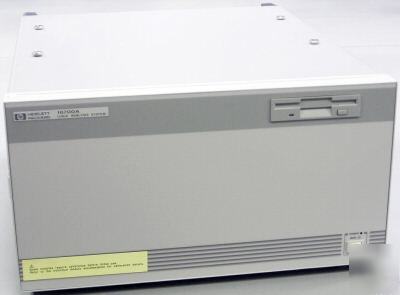 Agilent hp 16700A & 3 16557D logic analyzer mainframe