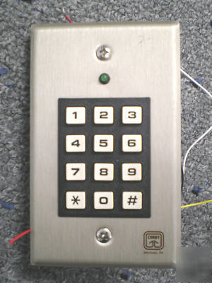 Corby access control systems 4010 indoor keypad w led