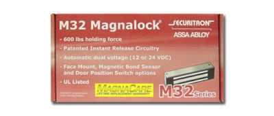 Securitron magnalock M32 600 lb holding force *****