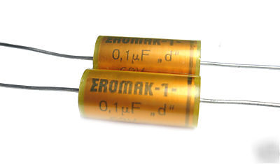 Eromak-1- polycarbonate film / foil 0.1UF / 63V 40VAC