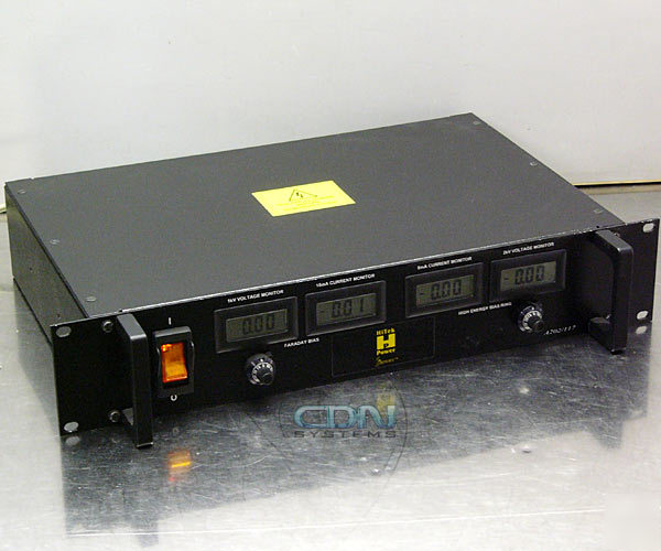Hitek dual hv dc power supply -1KV 10MA/ -2KV 5MA PSM10