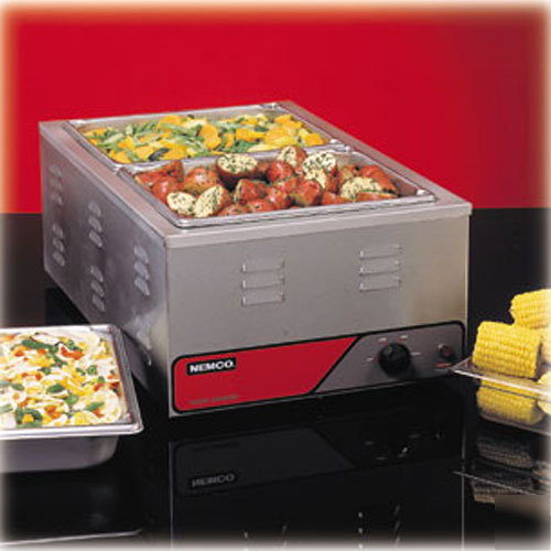 Nemco 6055A food warmer, countertop, electric, full siz