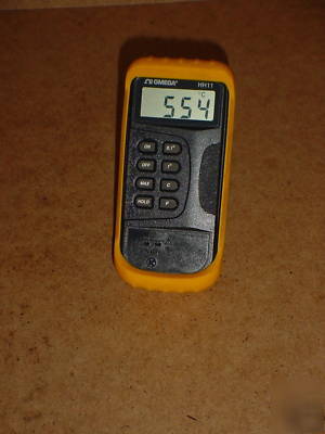 Omega HH11 handheld digital thermometers 
