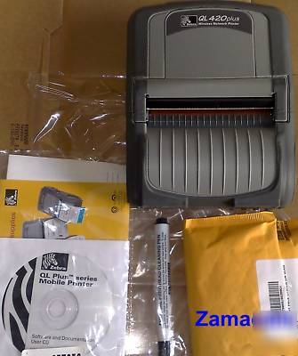 Zebra QL420 plus mobile printer - barcode label printer