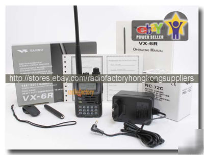 Yaesu vx-6R dualband two way dual-band radio VX6R