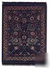 New mouserug mouse pad navy qum flower oriental rug new
