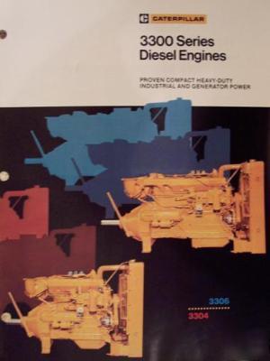 Caterpillar 3304, 3306 industrial engines brochure