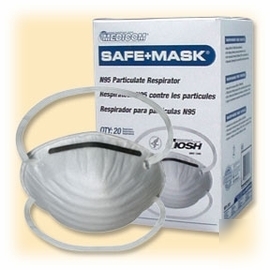160 counts N95 particulate respirator flu mask M2321 