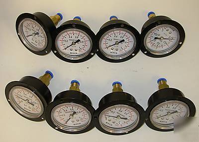 Hisco 201P series general purpose pressure gauges 2.5