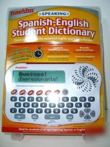 Franklin bes-1240 talking spanish-english dictionary