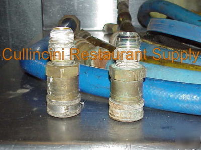 Lot used gas connector parts for restaurant equipment