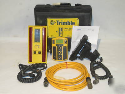 Trimble gcs-21 spectra laser grade mast set topcon 