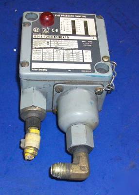 Allen bradley 836T-T253JX130X15 pressure control switch