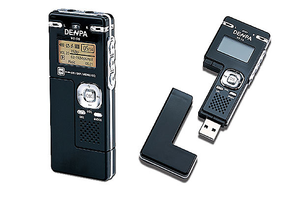 Denpa vt-50 digital 280HRS voice/phone recorder+1GB MP3