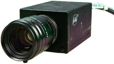 Jai cv-M50 monochrome interlaced scan camera w/zoomlens