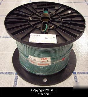 Belden 9167 rg-59 cable coaxial 20AWG 1000' green ~stsi