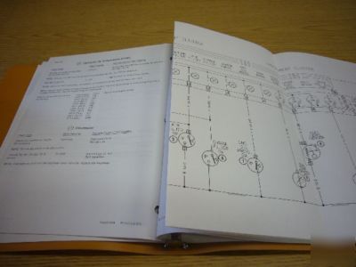Case 460 trencher schematic set manual