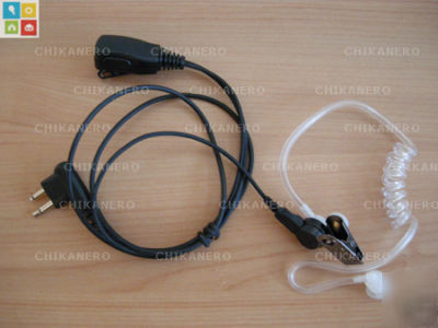 Covert earpiece for hyt radio TC610,TC620,TC700,TC2110.