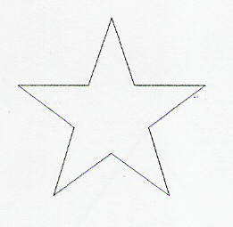 Five point star punch 5/16