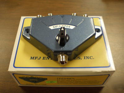 New mfj-1704 4-position coaxial switch ( )