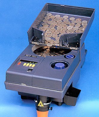 Scan coin counter SC302 - all coins or tokens (5 stars)